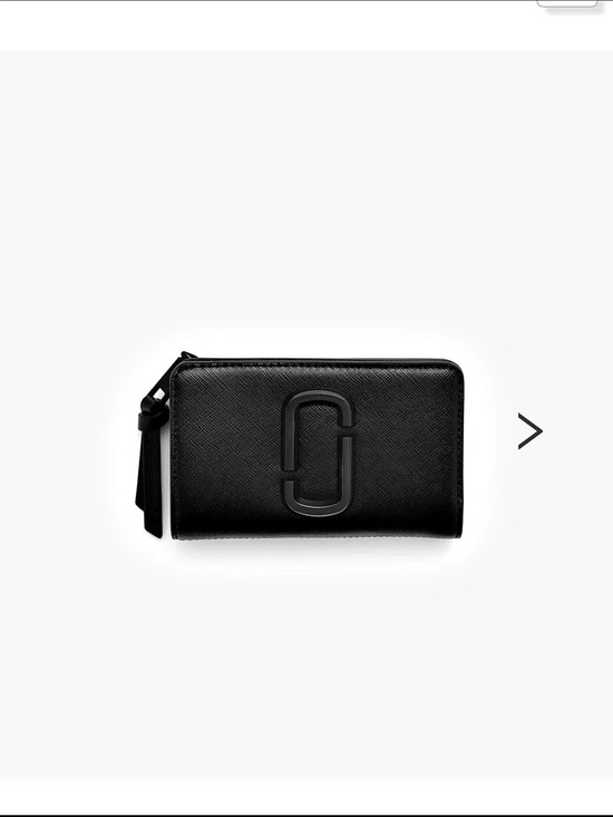 Marc Jacobs Handbags - Marc Jacobs The Snapshot Compact Wallet Black